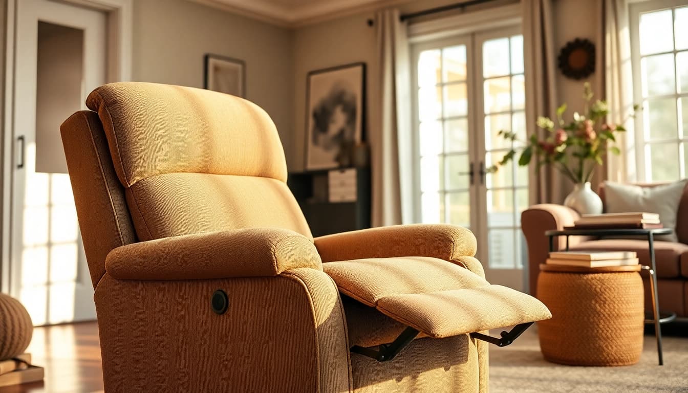 Enjoy power lift recliners with heat and massage for ultimate comfort and relaxation in your living room.
