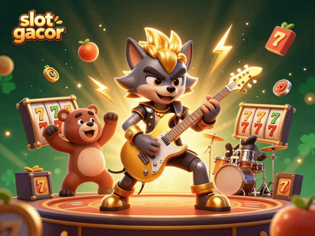 Menggulung slot gacor terbaik dengan mesin slot penuh simbol keberuntungan dan karakter menghibur.