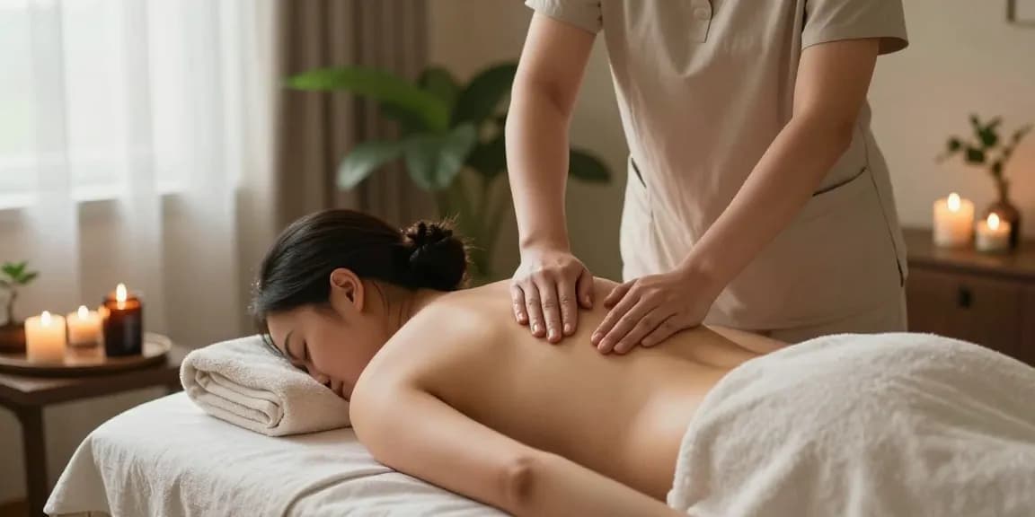 Swedish massage treatment at a wellness spa featuring soothing oils and calming atmosphere at https://www.makangs.com/region/국내/서울-/마사지-스웨디시.