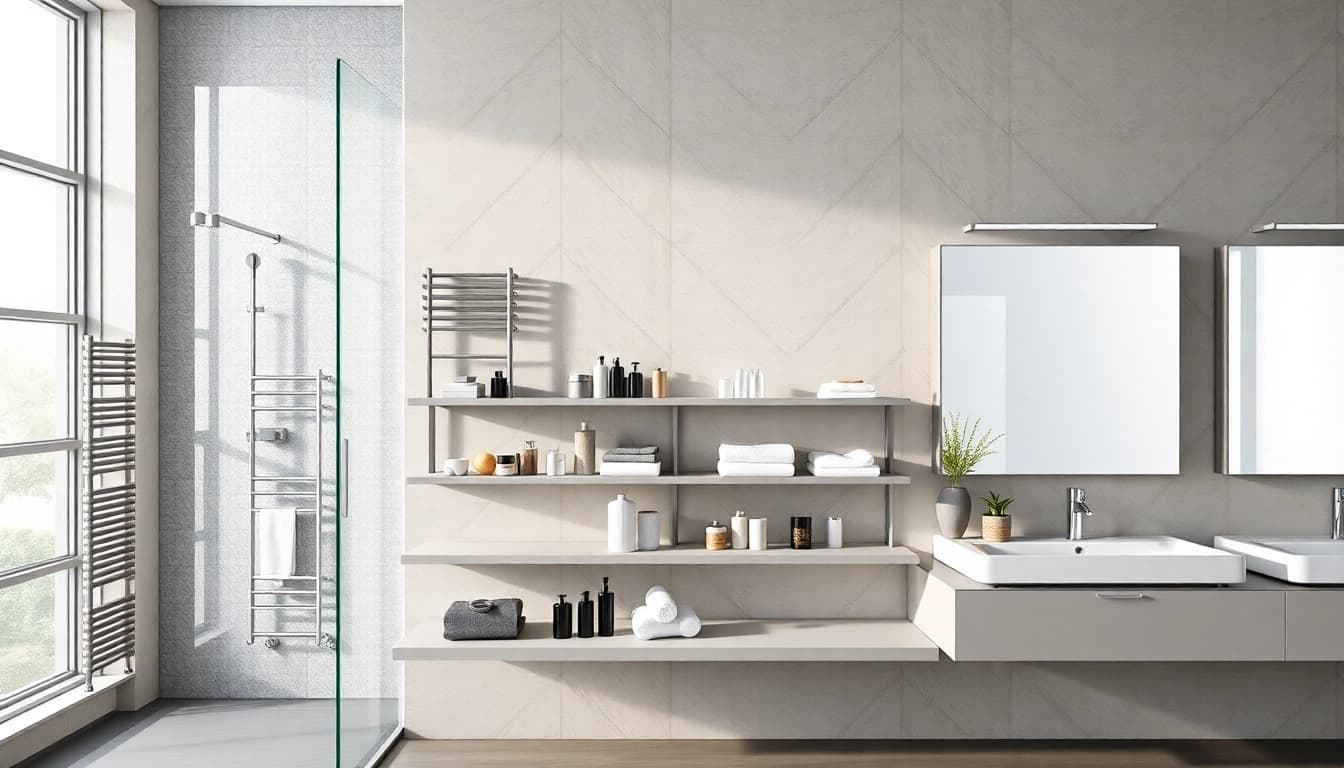 Sonni sanitär Produkte in modernem Badezimmer mit stilvollem Design und eleganter Anordnung.