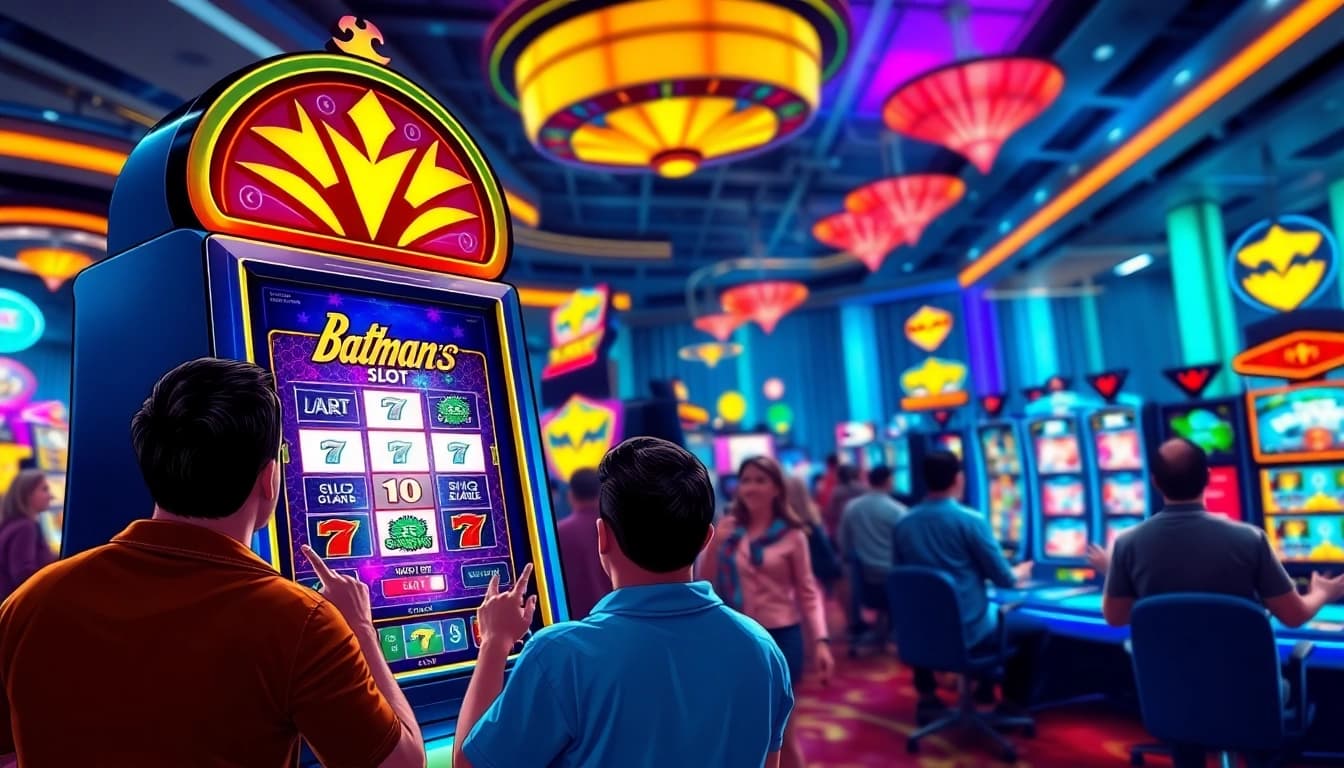 Menangkan jackpot dengan batman138 slot yang memikat dalam suasana kasino yang ceria.
