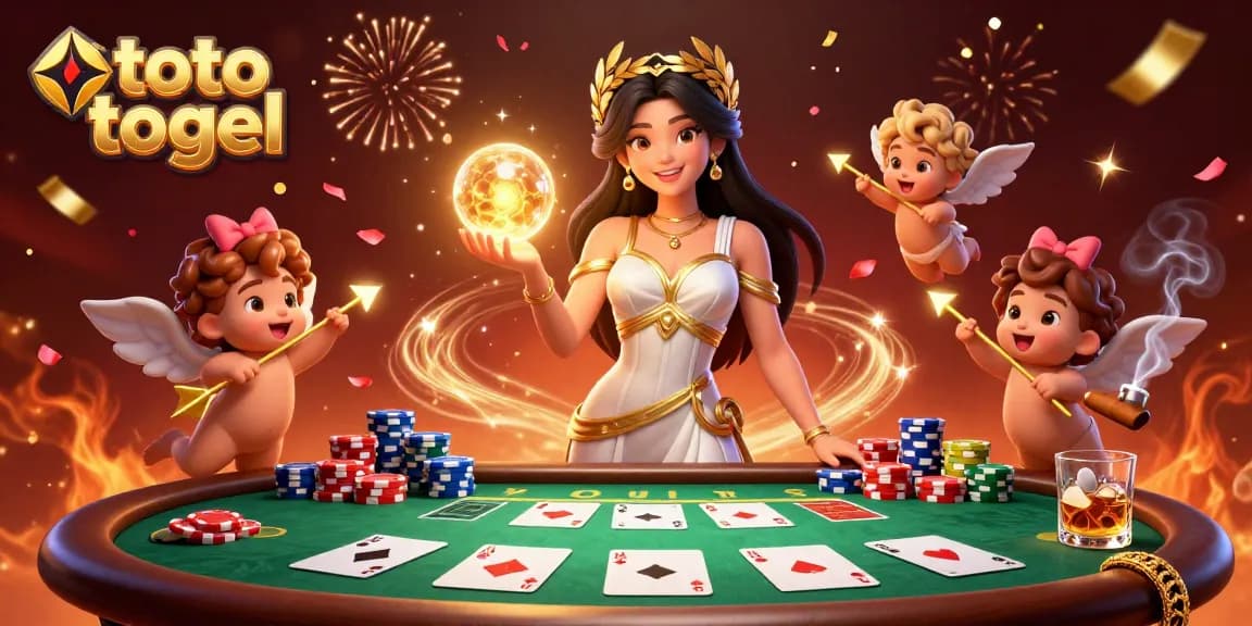 Masuki dunia menarik toto togel dengan ilustrasi 3D yang hidup menampilkan momen keberuntungan dan elemen kasino.