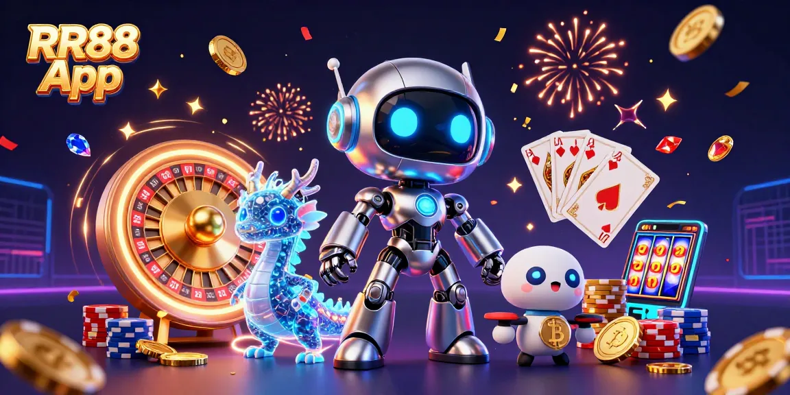 Experience thrilling gameplay with the RR88 App using fun characters and rich casino elements.