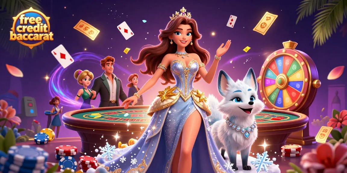 Experience thrilling free credit baccarat action with vibrant gameplay elements and dynamic casino visuals.