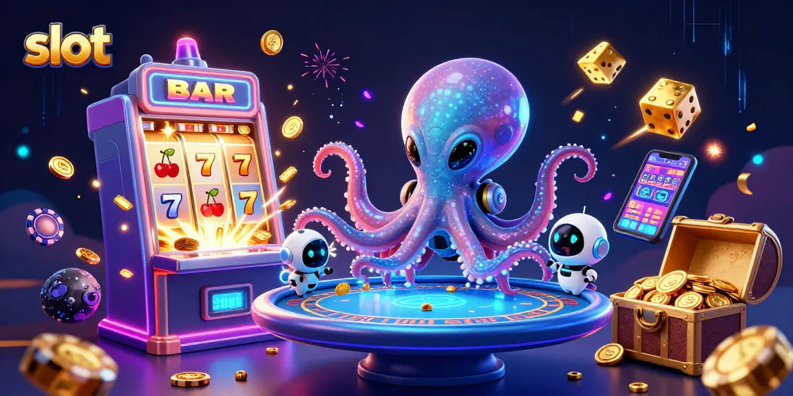 Spin the slots with aliens and robots in a vibrant cosmic casino adventure.
