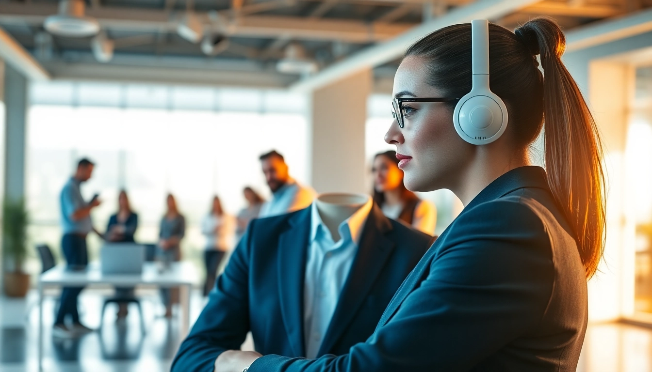 Elevate productivity with an innovative enterprise assistant in a collaborative office.