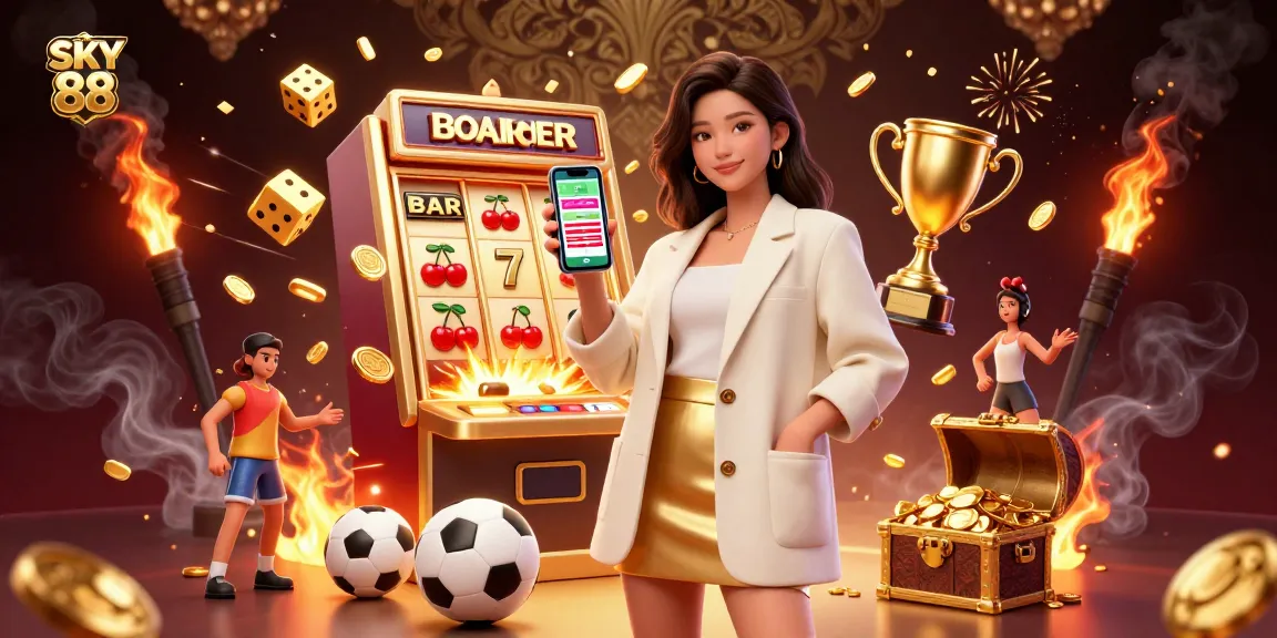 Experience thrilling gameplay with SKY 88's engaging sports betting and casino features.