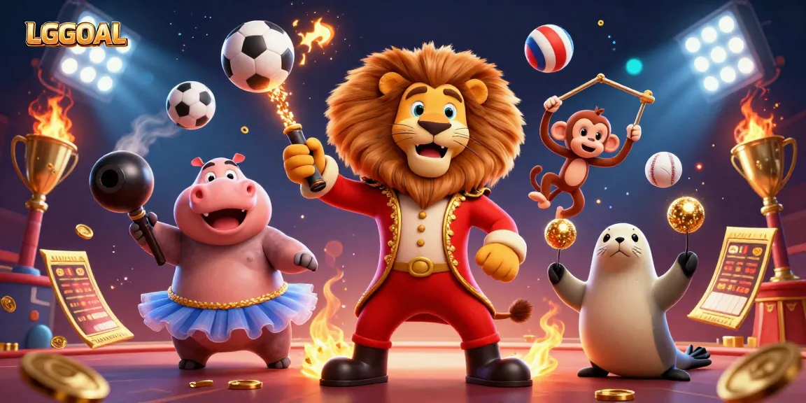 Engage with LGOGOAL to win big with dynamic sports betting elements in a vibrant casino scene.