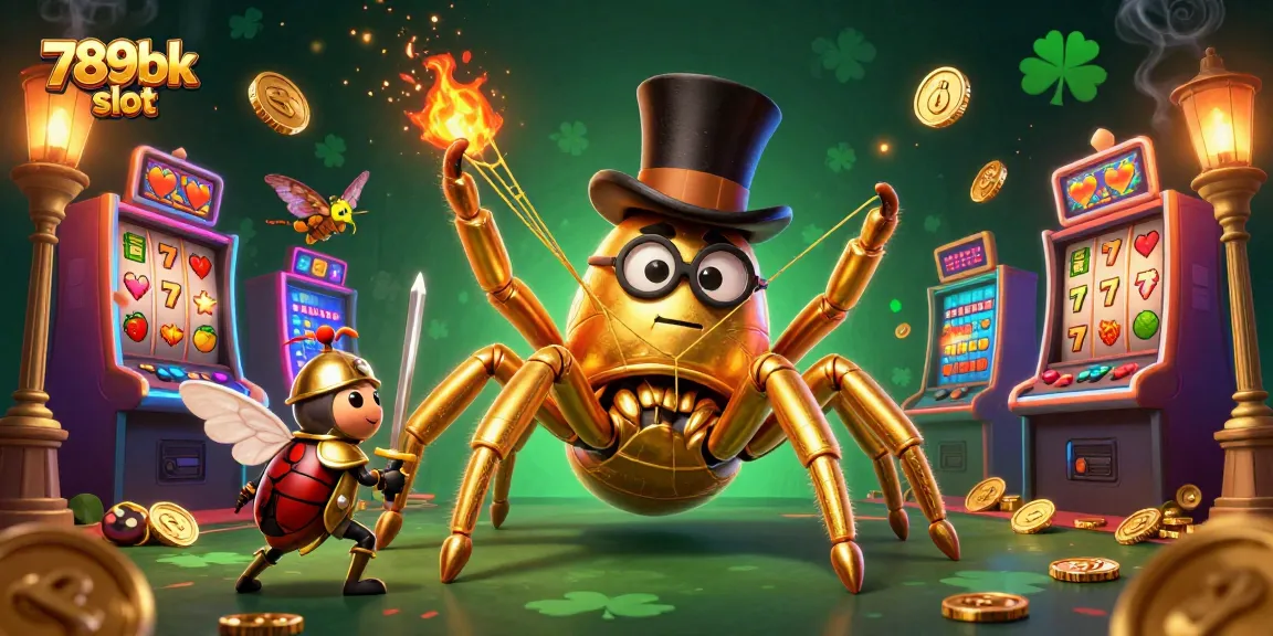Engage with the exciting 789bk slot gameplay featuring gold, fun characters, and dynamic casino visuals.