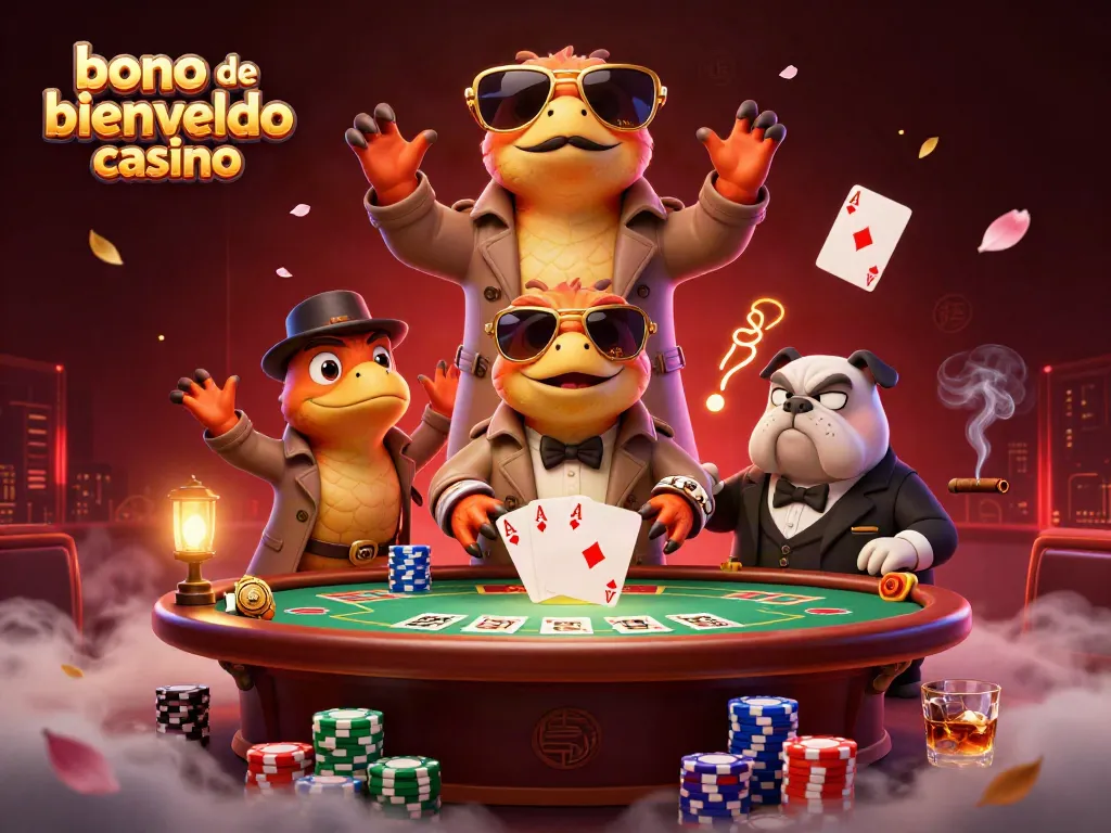 Bonos de bienvenida casino: tres raptors en un abrigo, entrando al casino.