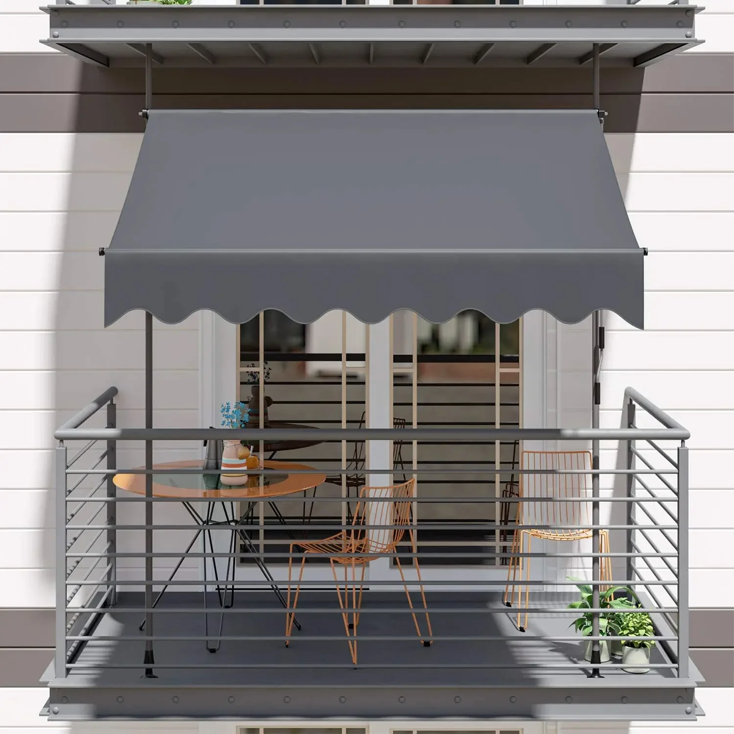 Senkrechtmarkise als moderner Sonnenschutz fuer Ihr Zuhause von ADA-Wintergarten