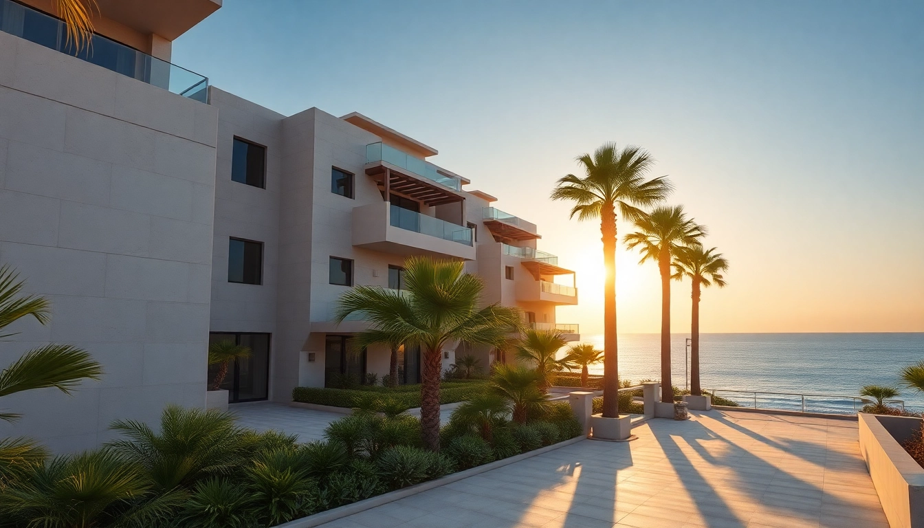 View apartments for sale in alanya turkey with stunning Mediterranean architecture by the seaside.