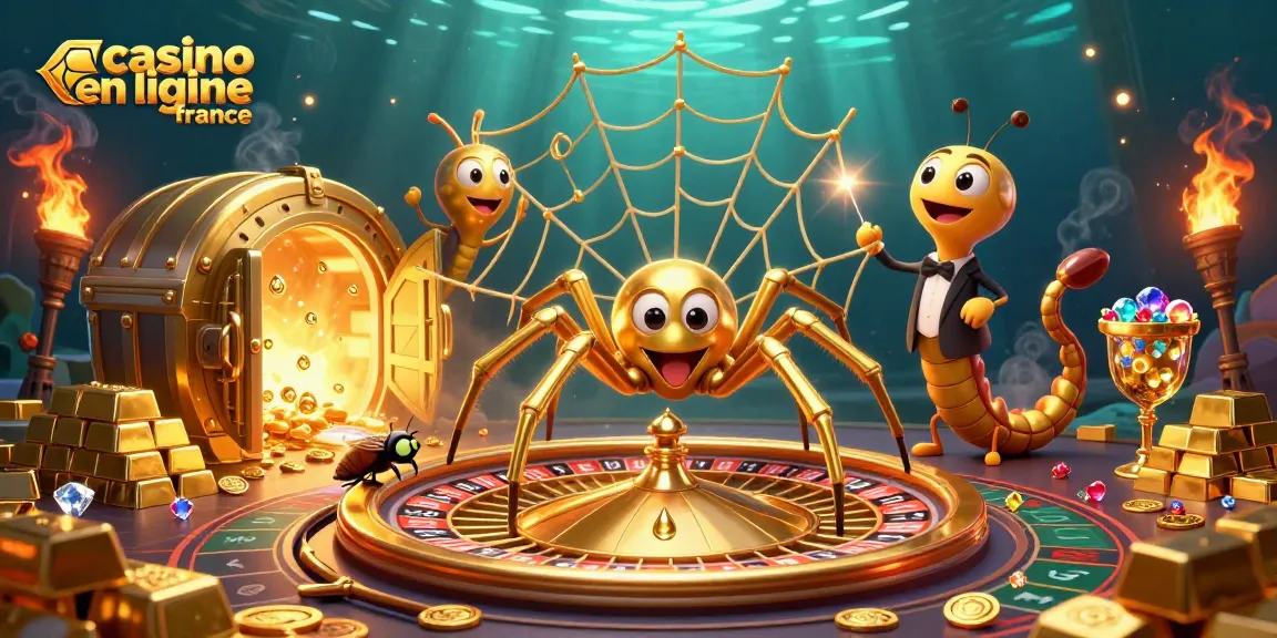 Jouez avec le casino en ligne France au cœur de l'action des jeux d'argent animés.