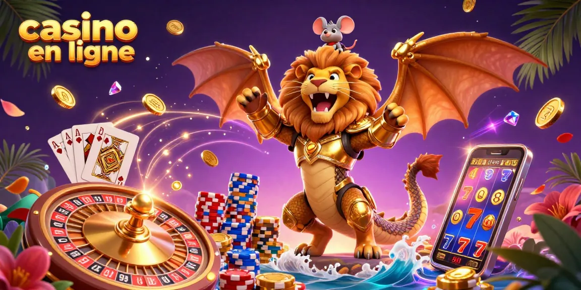 Jouer sur un casino en ligne et découvrir des jeux palpitants tout en profitant de gains d'argent réel.