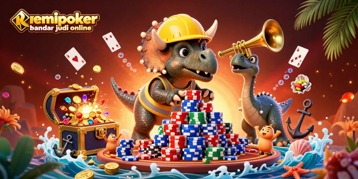 Score big wins at RemiPoker bandar judi online with thrilling poker games and vibrant visuals.