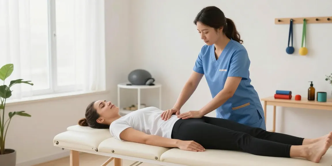 Mobile sports massage Sydney offered by expert physiotherapy in a professional healthcare environment for personalized recovery.