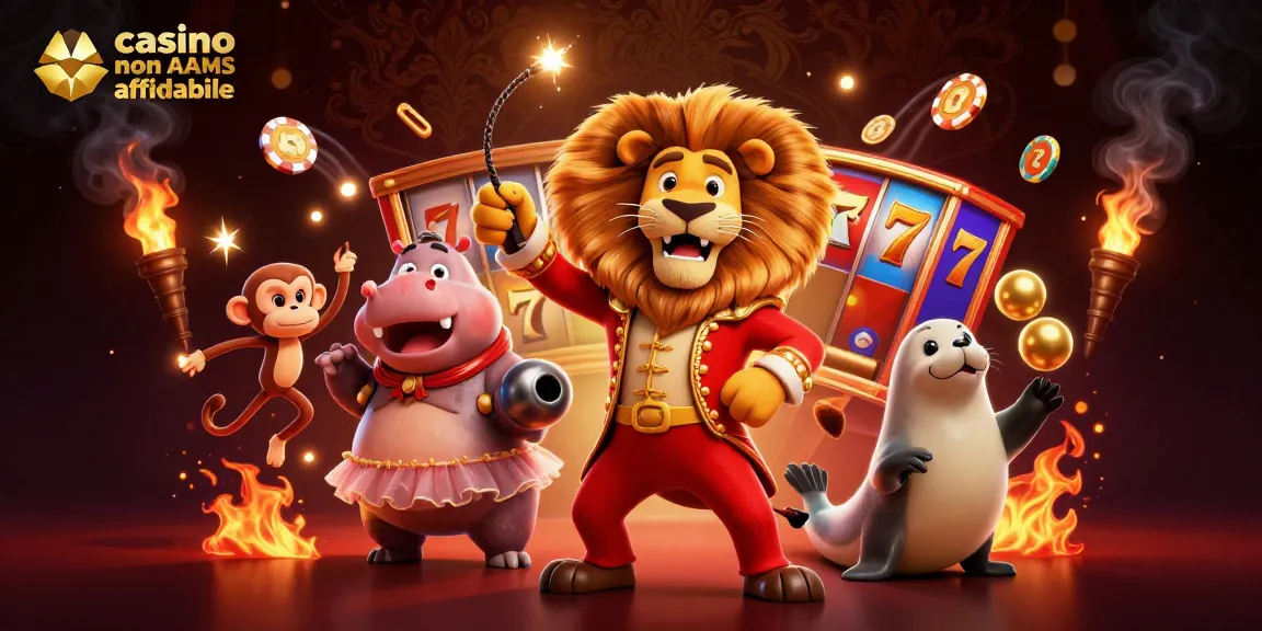 Vivi l'emozione dei casino non AAMS affidabile con personaggi dinamici e elementi di gioco vibranti.