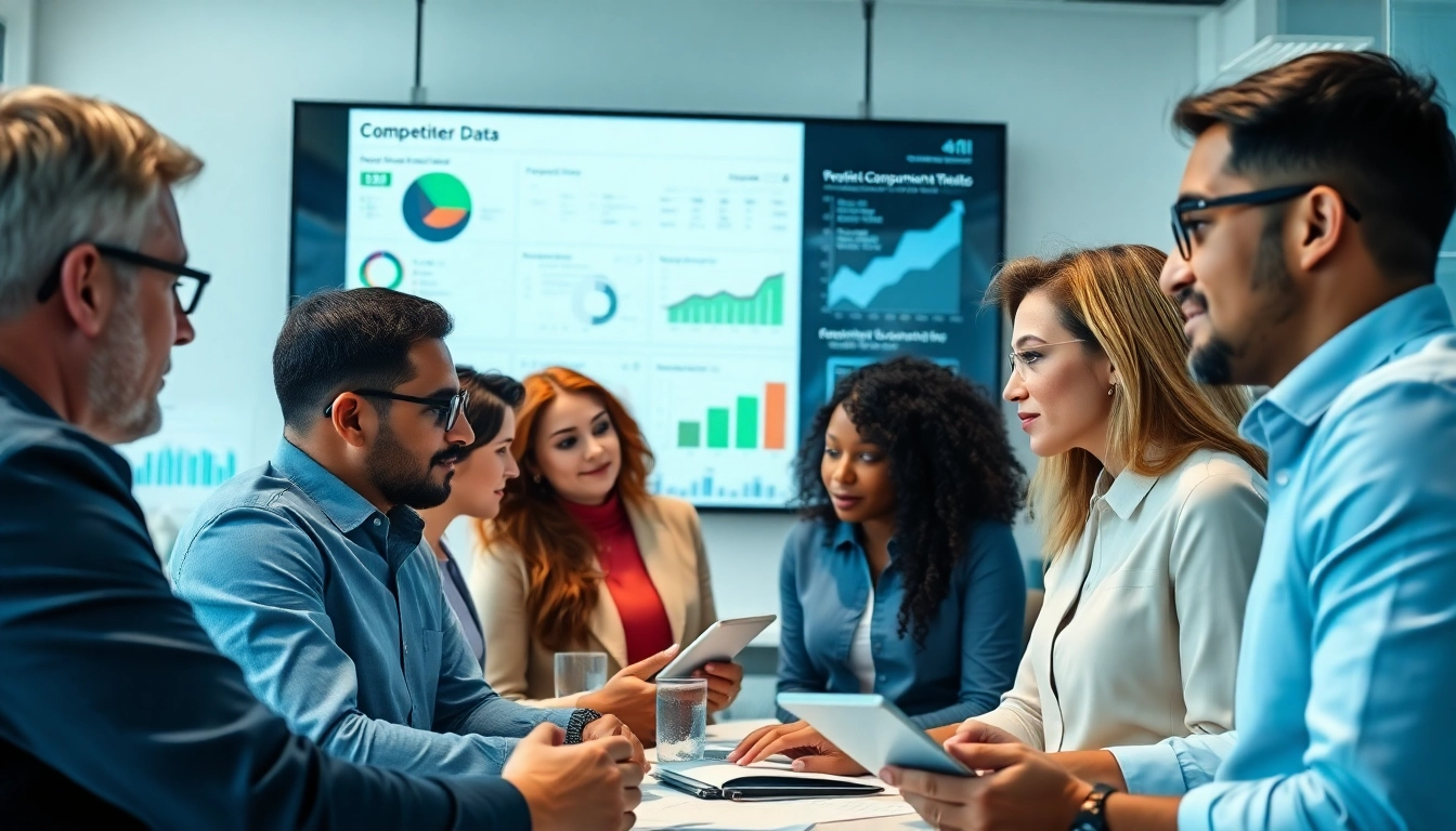 Utilizing AI for competitor analysis in a dynamic office environment.