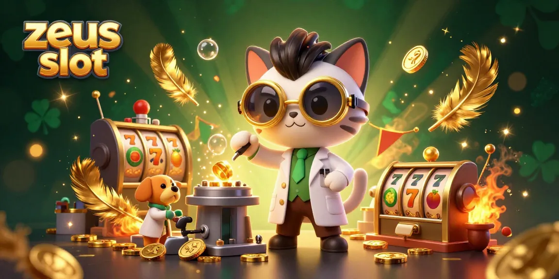 Experience the excitement of zeus slot with dynamic characters and golden casino elements