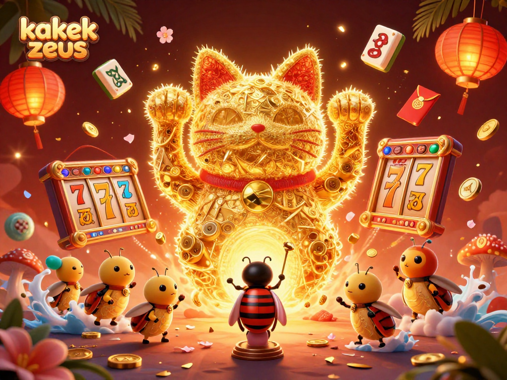 Experience the thrill of kakek zeus slot games with vibrant casino visuals and winning symbols.