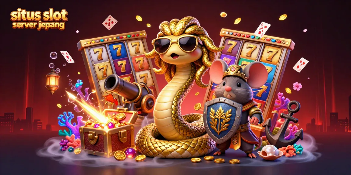 Experience vibrant gameplay in the situs slot server jepang with dynamic illustrations of exciting slot games.