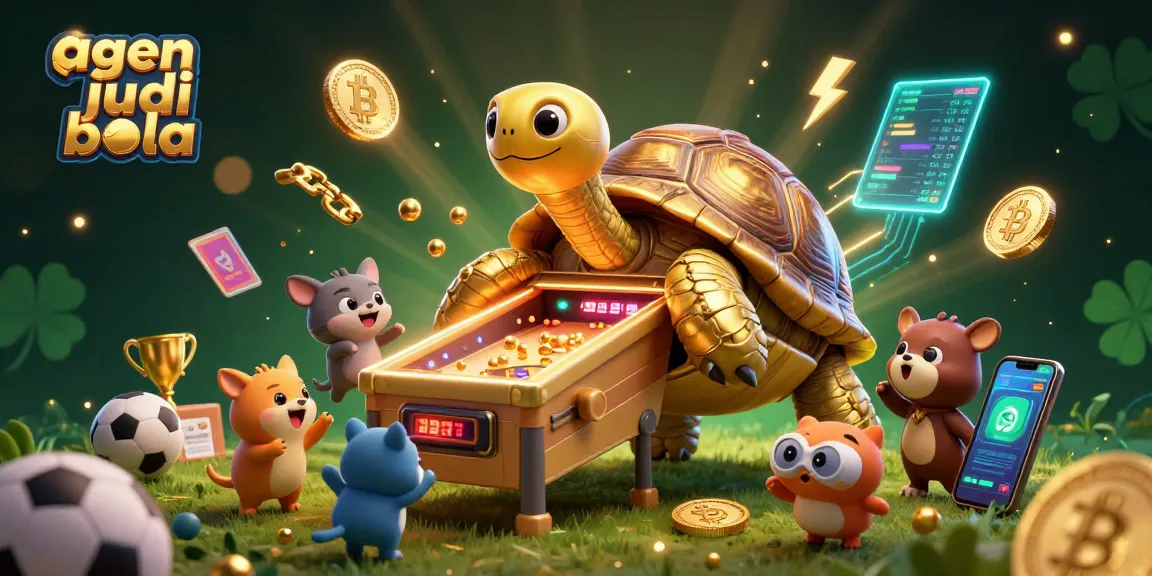 Engaging scene of agen judi bola featuring dynamic sports betting elements with joyful characters.
