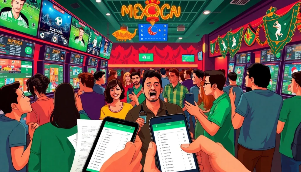 Discover the best sports betting sites in Mexico in a vibrant betting scene.