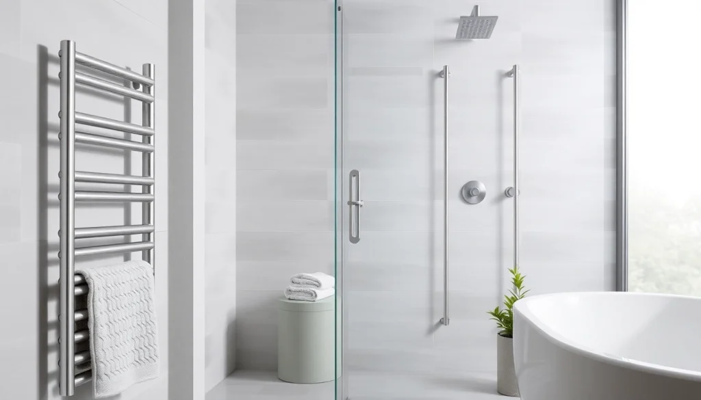 Sonni sanitär Produkte in moderner Badezimmerumgebung darstellen und stilvolle Akzente setzen.