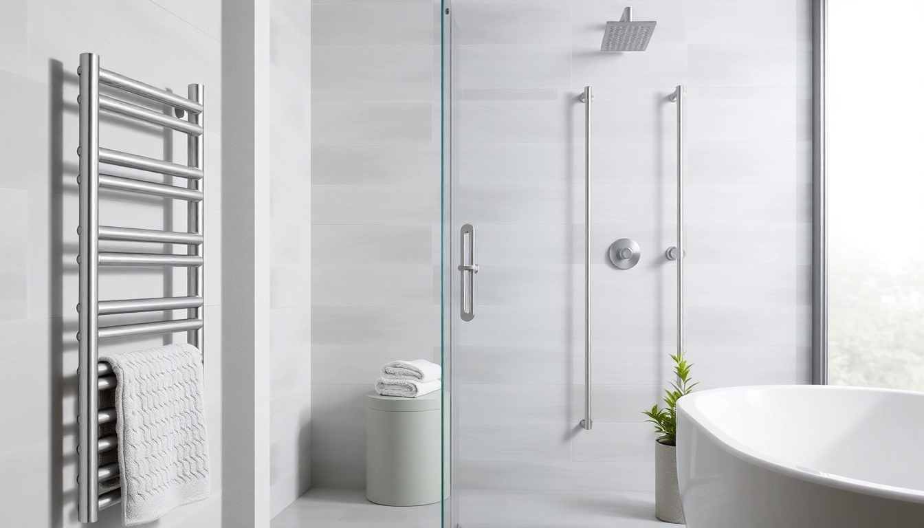Sonni sanitär Produkte in moderner Badezimmerumgebung darstellen und stilvolle Akzente setzen.