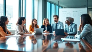 Empower your business with Quickplus Business Consultants discussing collaborative strategies.