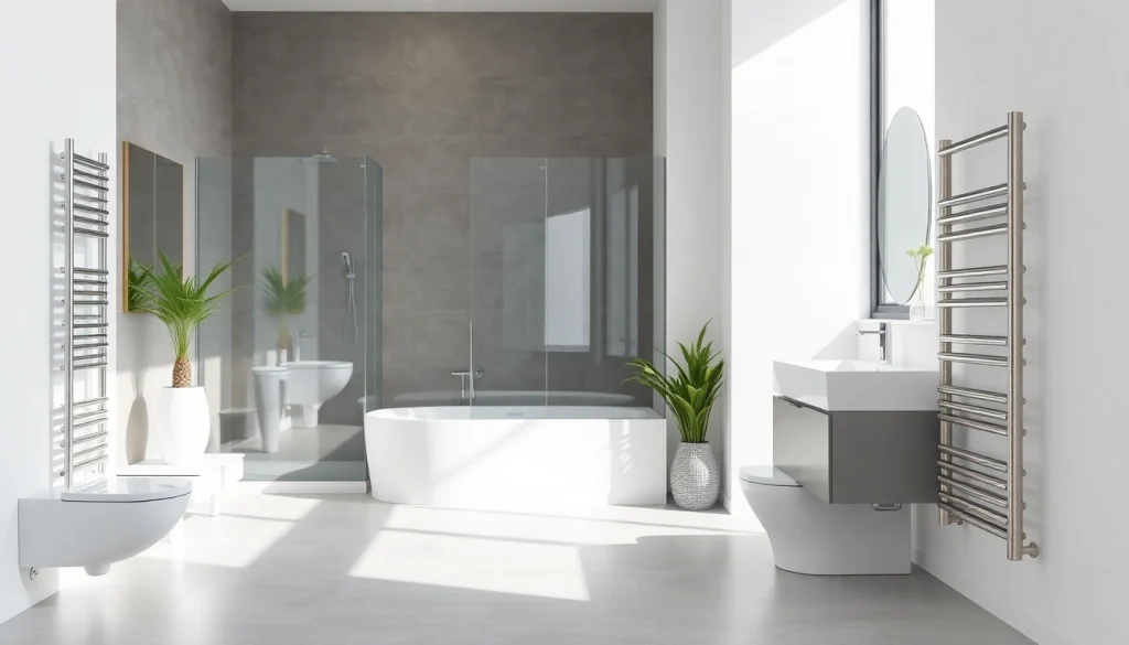 Erleben Sie die Eleganz von Sonni Sanitär Produkten in einem modernen Badezimmer-Design.