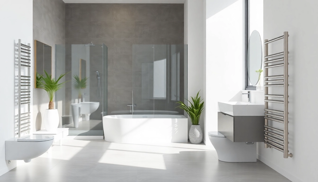 Erleben Sie die Eleganz von Sonni Sanitär Produkten in einem modernen Badezimmer-Design.