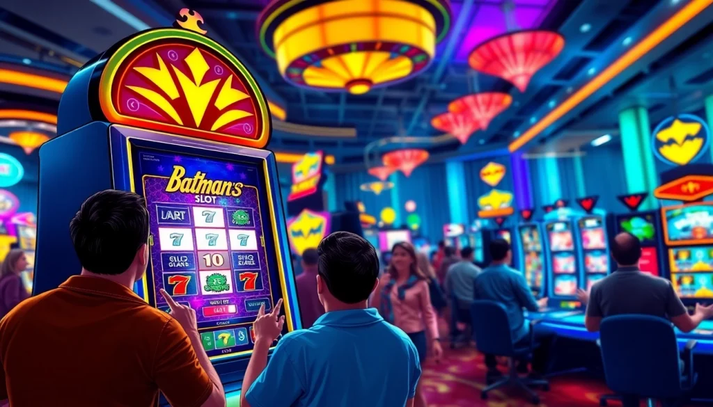 Menangkan jackpot dengan batman138 slot yang memikat dalam suasana kasino yang ceria.