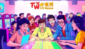 Tashan win login screen showcasing engaging online gameplay features for players.