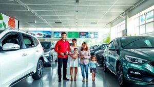 Kuching rent car service featuring modern vehicles and friendly assistance at the airport.