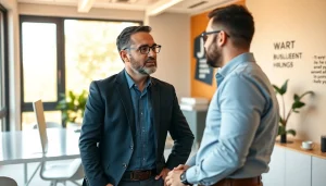 Engaging session with business coach los Angeles helping an entrepreneur reach their goals.