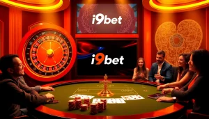 Experience thrilling gameplay at i9bet casino with vibrant tables and exciting action.