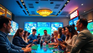 Explore the vibrant gaming experience at https://mm88.agency/, featuring diverse players enjoying exciting online games.