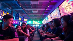 Main visual dari petanitoto menampilkan pemain terlibat dalam suasana permainan online yang dinamis.