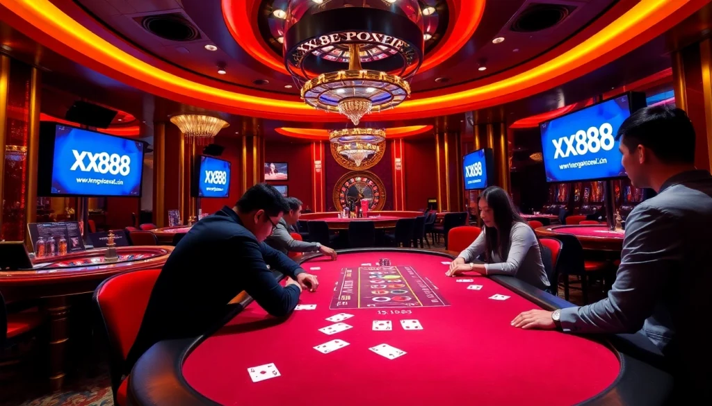 Experience the thrill of poker action at https://xx88.vin/ with vibrant casino visuals and high-stakes gameplay.