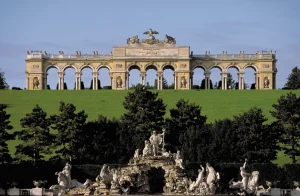 Fountain-Neptune-grounds-Gloriette-Vienna-Schloss-Schonbrunn