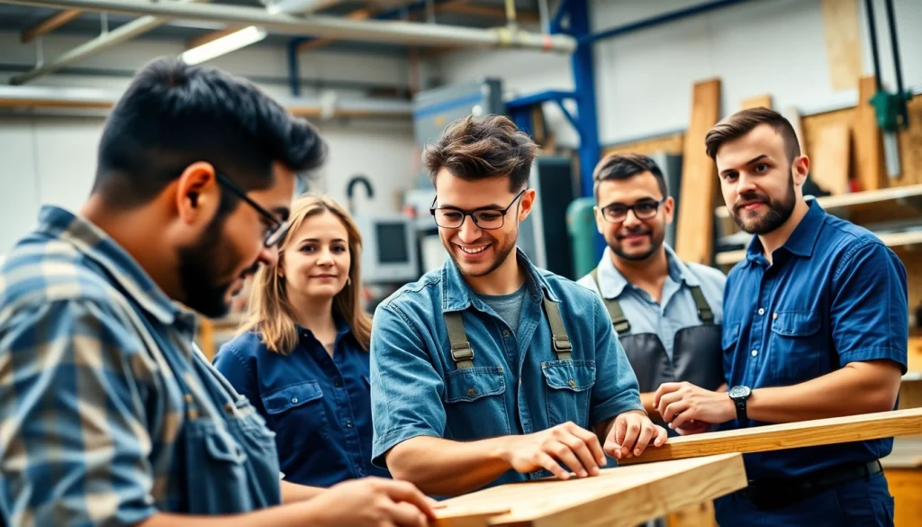 Students training at trade schools in Hawaii, learning practical skills in various trades.