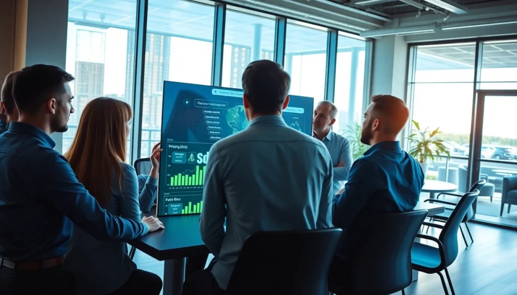 SEO Agentur und digitales Marketingteam, das Strategien zur Verbesserung der Sichtbarkeit entwickelt