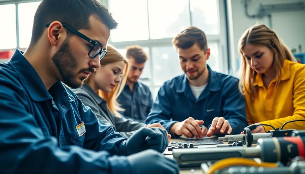 Explore trade schools in southern California where students actively learn practical skills.