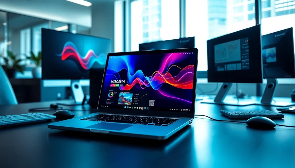 zirvegrupbilgisayar modern teknolojinizi çalışırken gösterir.