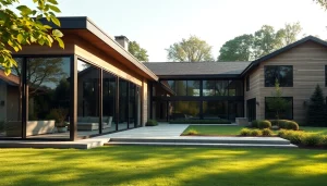 Showcasing a Contemporary Home Expansion with modern architecture and inviting natural light.