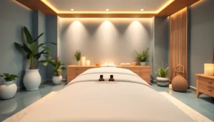 편안한 분위기와 고급스러운 디테일이 어우러진 조용한 스파 환경에서 구미스웨디시 마사지의 편안함을 경험하세요.